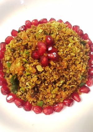 A picture of Roti Upma.