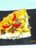 Gombás quiche