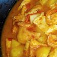 Udang masak santan bumbu rujak