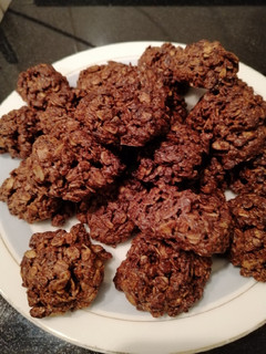 Una foto de Galletitas de chocolate y avena