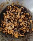 ข้าวผัดกิมจิสันในหมู