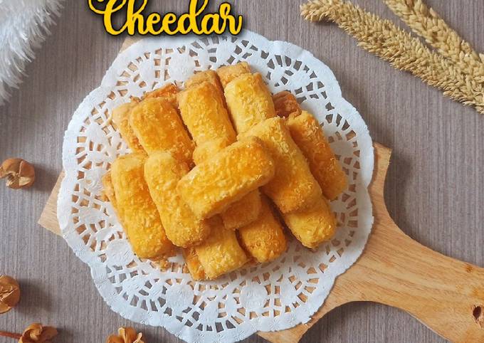 Resep 11).Kastengel Keju Cheedar, Menggugah Selera