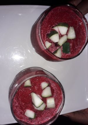 A picture of Beetroot smoothie.