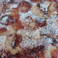 Una foto de Torta de manzana al horno