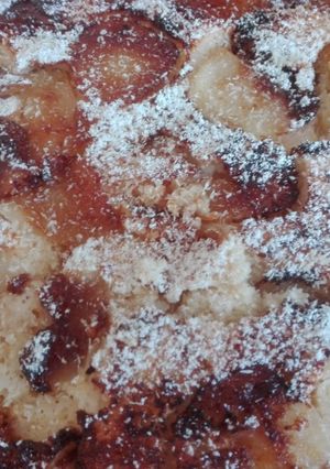 Una foto de Torta de manzana al horno
