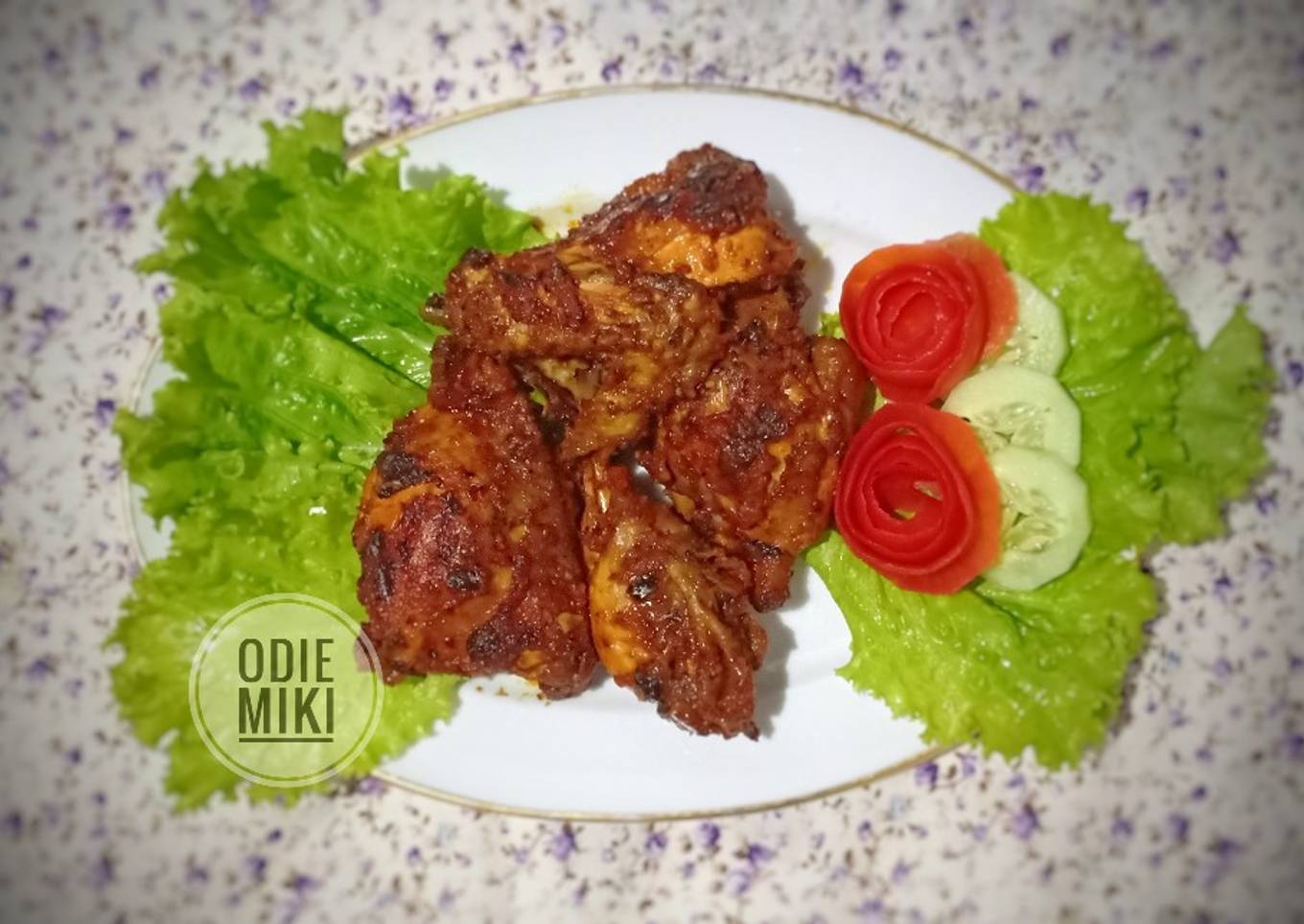 Ayam Panggang dengan Rempah Rajak