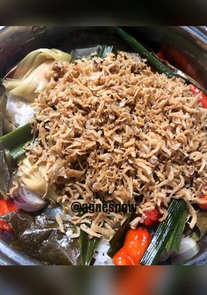Foto resep Nasi Liwet (rice cooker)