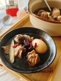 四物藥膳雞湯 的食譜成品照片