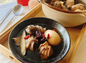 四物藥膳雞湯 的食譜成品照片