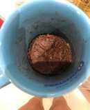 Bolo de caneca de chocolate