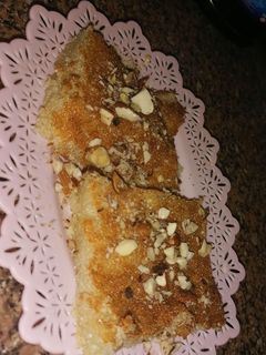 صورة لوصفة بسبوسه