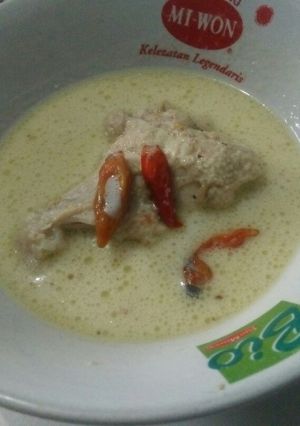 Foto resep Opor ayam putih
