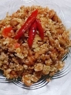 Foto resep Tempe goreng sambal matah
