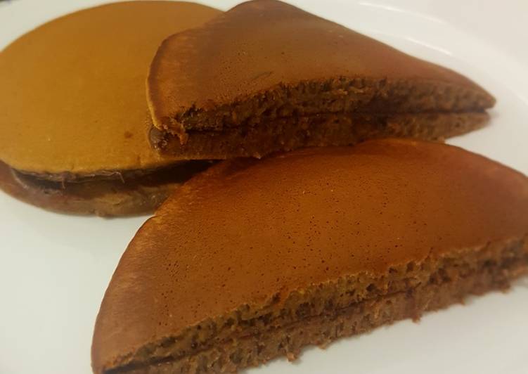 Dorayaki milo (pancake milo)