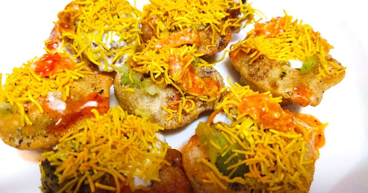 Papdi Chaat Recipe by Nisha jain - Cookpad