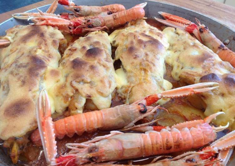 Colitas de Rape con All i Oli