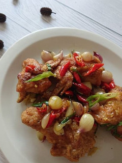 Foto resep Sayap Ayam Goreng Oseng Bawang