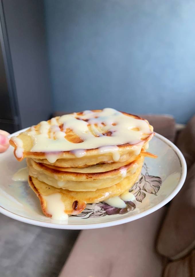 Панкейки з яблуком