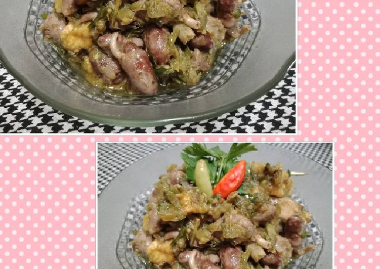 Jantung ayam sambal hijau