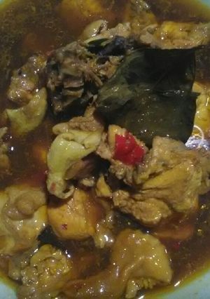 Foto resep Ayam bumbu kuning kuah manis(tanpa santan)