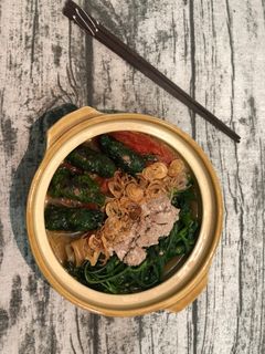 Hình của món Bánh đa cua.