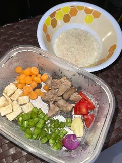 Foto resep MPASI Bubur hati ayam tempe