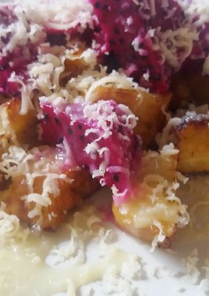 Foto resep Pisang Keju Buah