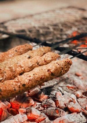 صورة لوصفة كباب لحم مشوي🥩