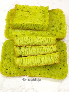 Foto resep Bika Ambon Pandan Simple Ekonomis