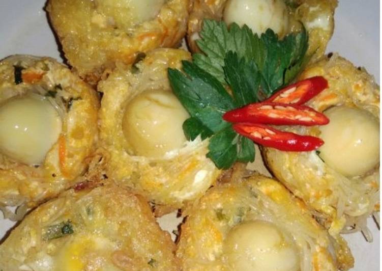 Resep Tahu sarang burung Anti Gagal