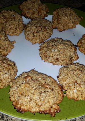 Una foto de Cookies de avena y nuez