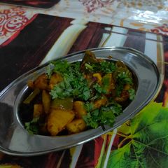 A picture of Dry potato capsicum.