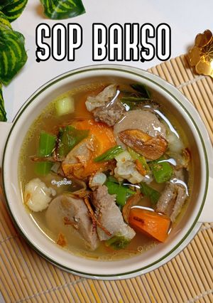 Foto resep Sop Bakso Tetelan