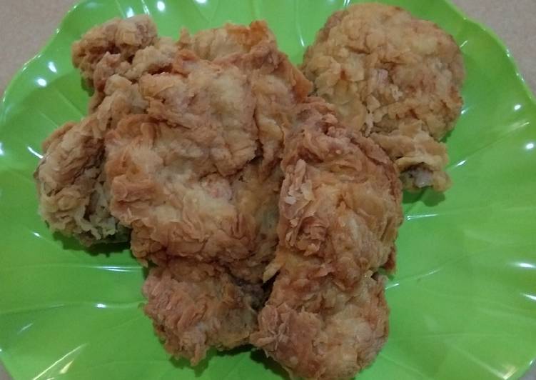 Cara Gampang Membuat Ayam Crispy simple Anti Gagal
