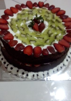 Foto resep Black forest fruit