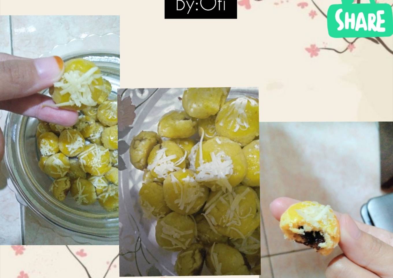 Selai Coklat Polos Nastar vs Mantle