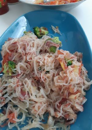 Foto resep Bihun kornet brokoli