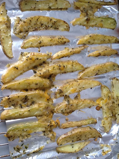 Una foto de Patatas al horno como guarnición