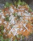Ensalada con vinagreta de mostaza