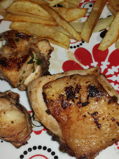 Una foto de Pollo a la soja