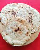 Maize Flour Masala Rotlo/Makki di Roti/ Flatbread