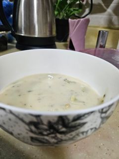 صورة لوصفة شوربة الفطر