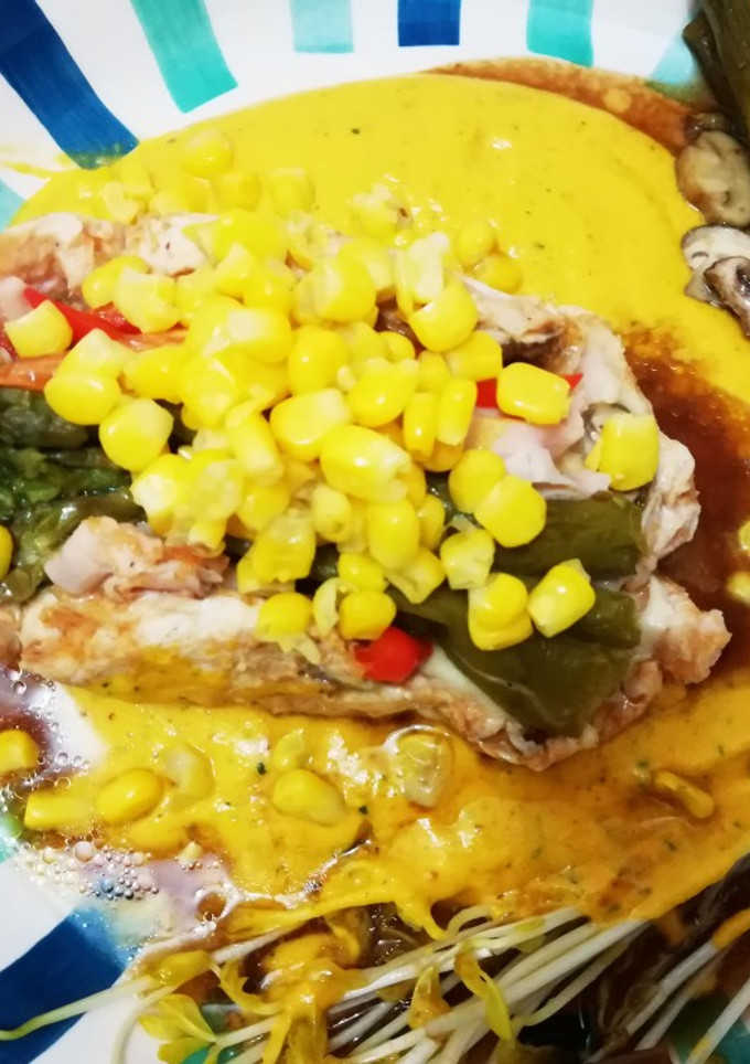 Una foto de Pollo relleno