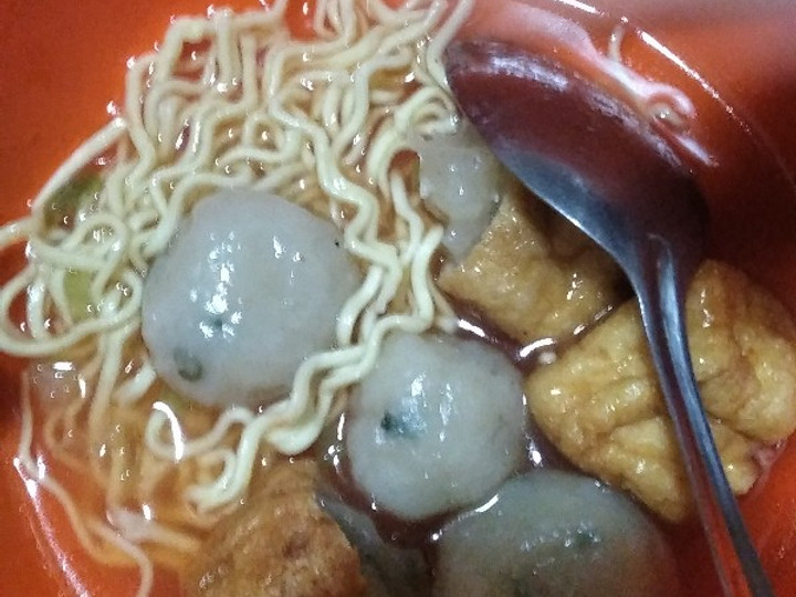 Ternyata ini loh! Resep termudah memasak Bakso aci (cilok kuah) yang menggugah selera