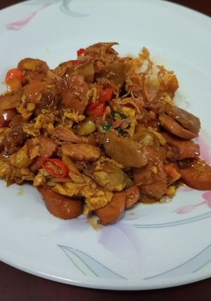 Foto resep Nasi Gila Pedas