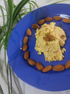 A picture of Kesar-Elaichi Kalakand.