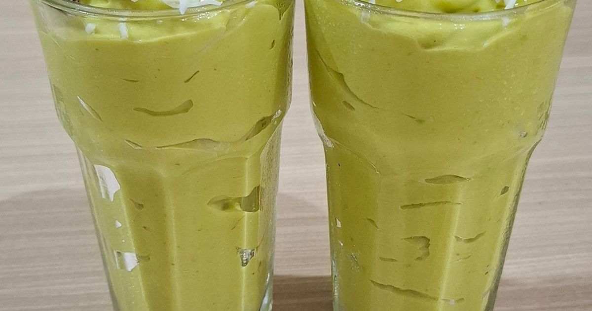 Alpukat Smoothie Rendah Gula (untuk diet)