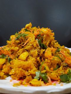 मकई कणीस दाण्याची उसळ (makai kanis danyachi usal recipe in marathi) रेसिपी चे मुख्य फोटो