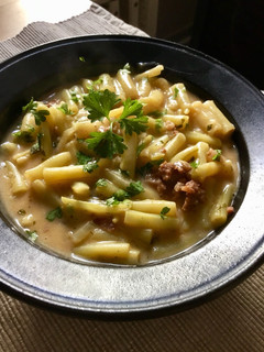 Zöldbabfőzelék recept fotója