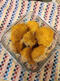 Una foto de Albóndigas de pollo al vapor (fit) Monsieur Cuisine Plus